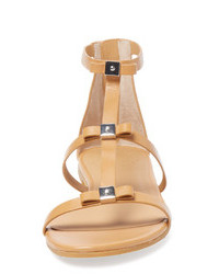 Marc by Marc Jacobs Cube Bow Leather Sandal
