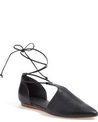 Vince Noella Lace Up Dorsay Flat