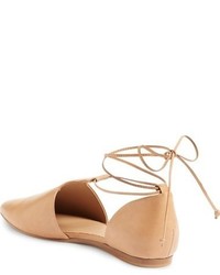 Vince Noella Lace Up Dorsay Flat