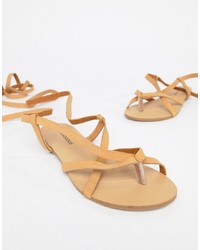 Glamorous Strappy Flat Sandals