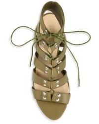 Loeffler Randall Hana Studded Leather Gladiator Sandals