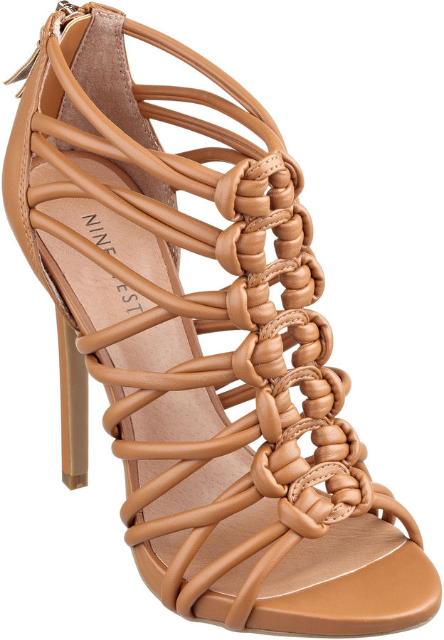 GLO Heels Women's 7 Brown Gladiator Strappy Sandals | eBay