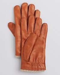 Bloomingdale's The Store At Cashmere Lined Leather Gloves