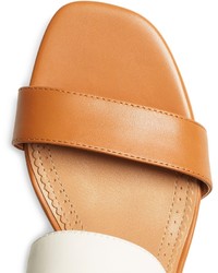 Brooks Brothers Low Stacked Sandals