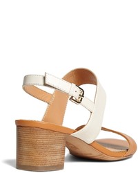 Brooks Brothers Low Stacked Sandals