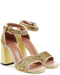Marni Glitter High Heel Sandals