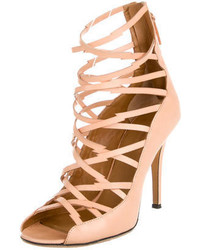 Isabel Marant Leather Cage Sandals