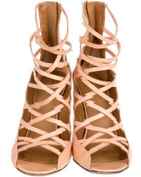 Isabel Marant Leather Cage Sandals