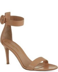 Gianvito Rossi Louis Leather Heeled Sandals