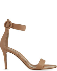 Gianvito Rossi Louis Leather Heeled Sandals