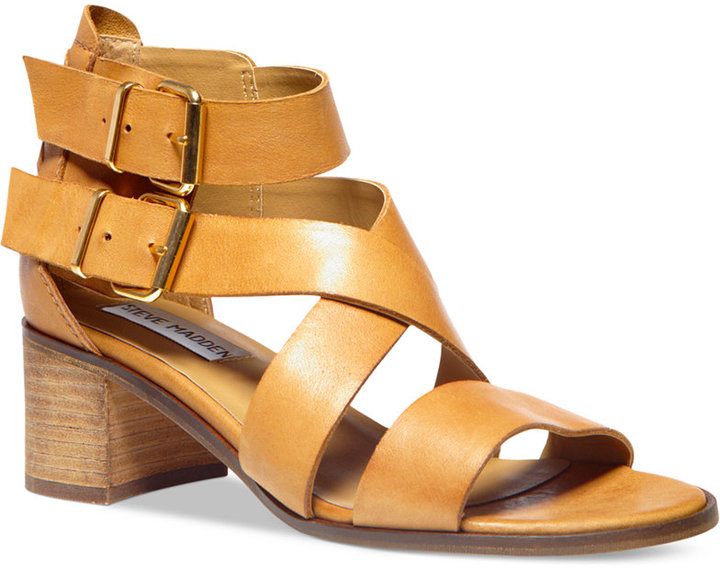 steve madden block heel sandals