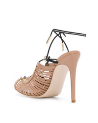 Pollini Strappy Ankle Sandals