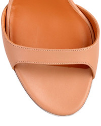 Givenchy Tan Calf Leather Sandal