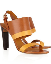 Chloé Two Tone Leather Sandals