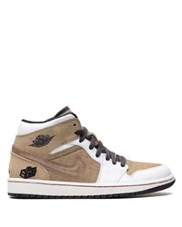 Jordan Air 1 Retro Fathers Day Tweed Sneakers