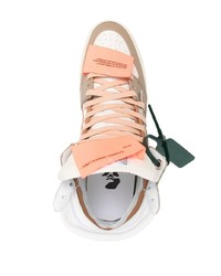 Off-White Arrows Appliqu Calf Leather Sneakers