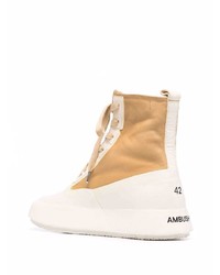 Ambush Contrasting Sole Lace Up Sneakers