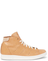 adidas Originals Stan Smith Leather High Top Sneakers