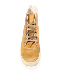 A Diciannoveventitre Ridged Lace Up Sneakers