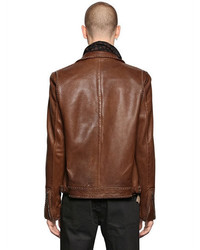 The Kooples Nappa Vintage Leather Jacket