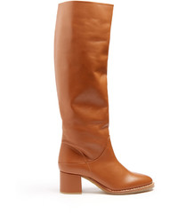 Gabriela Hearst Forti Leather Knee High Boots