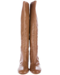 Chloé Leather Knee High Boots