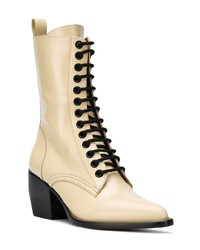 Chloé Lace Fastened Boots