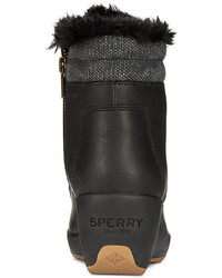 Sperry Luca Peak Cold Weather Lace Up Wedge Ankle Boots