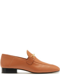 Joseph Almond Toe Leather Loafers