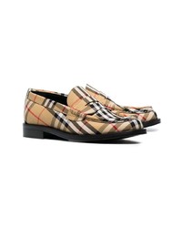 Burberry Check Loafers