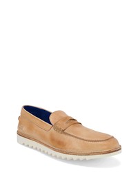 Bed Stu Magellan Penny Loafer In Sand Rustic At Nordstrom