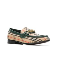 burberry moorley check loafers