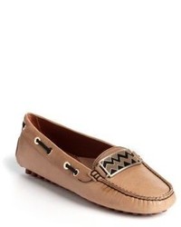 Missoni Slip On Leather Loafers