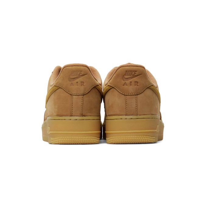 Nike Brown Nubuck Air Force 1 07 Sneakers, $180 | SSENSE | Lookastic