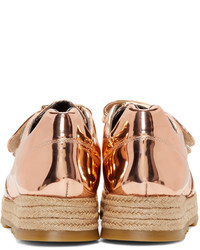 Stella McCartney Copper Velcro Macy Sneakers