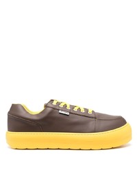 Sunnei Leather Low Top Sneakers