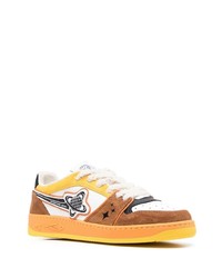 Enterprise Japan Panelled Low Top Sneakers