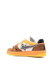 Enterprise Japan Panelled Low Top Sneakers