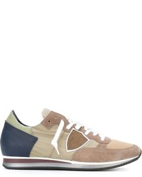 Philippe Model Panelled Low Top Sneakers
