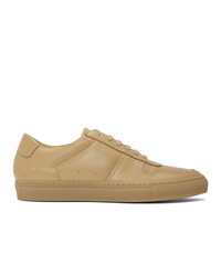 Common Projects Tan Bball Low Sneakers
