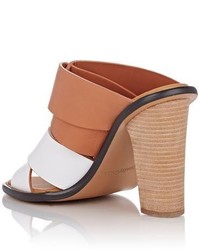 See by Chloe Leather Mules White