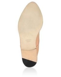 Ld Tuttle The Pink Leather Oxford Mule Sandals