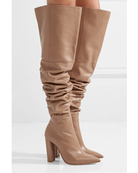 Gianvito Rossi 100 Leather Over The Knee Boots