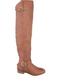 Beston Coco 29 Tan Faux Leather Boots