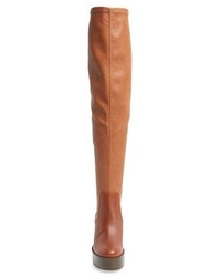 Topshop Buddy 70s Over The Knee Boot Size 75us 38eu Brown
