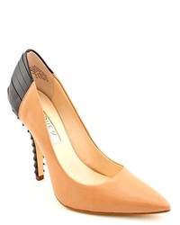 Boutique 9 Jacquelin Tan Leather Pumps Heels Shoes Newdisplay