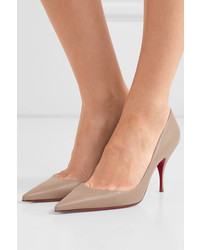 Christian Louboutin Clare 80 Leather Pumps