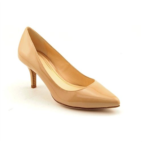 Cole Haan Chelsea Low Pump Tan Patent Leather Pumps Heels Shoes, $83 ...