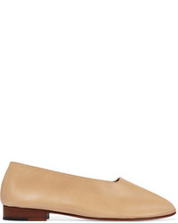 Martiniano Glove Leather Pumps Camel