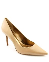 GUESS Rolene 2 Nude Leather Pumps Heels Shoes Newdisplay